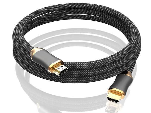 3m HDMI 2.1-kabel - Ultra HD 8K - Gullbelagt
