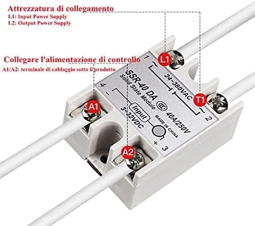 Solid-state relæ i industriel kvalitet designet til AC til AC-konverteringer med DC-styring, med antivibrationsfunktioner for uafbrudt drift