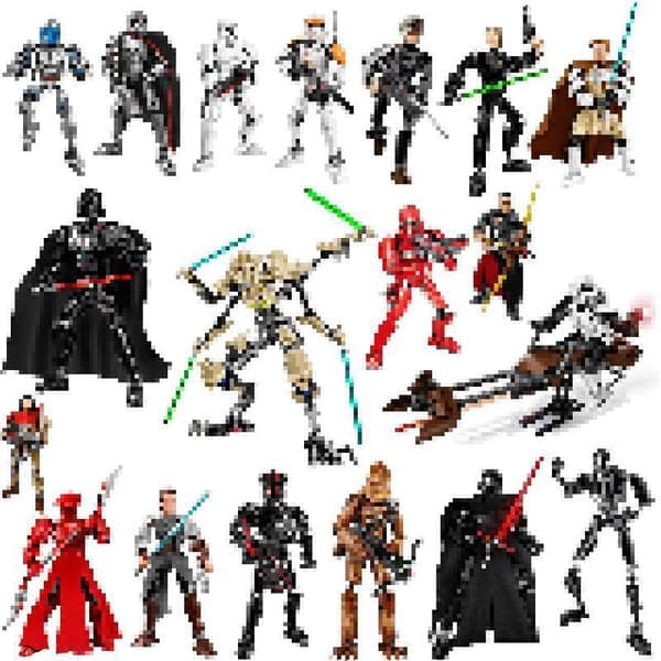 Darth Vader Stormtrooper Star Wars Docka Byggklossleksak 【Förpackad】 Chiru 【Förpackad】 Chiru Chiru
