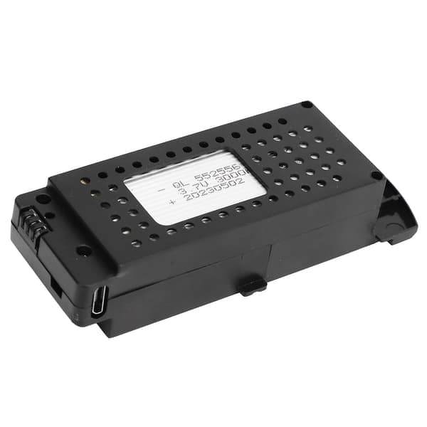 3,7V 3000mAh RC Flygplan Litiumbatteri RC Drönare Litiumbatteri för S6 G6 Vikbart Fjärrkontrollflygplan