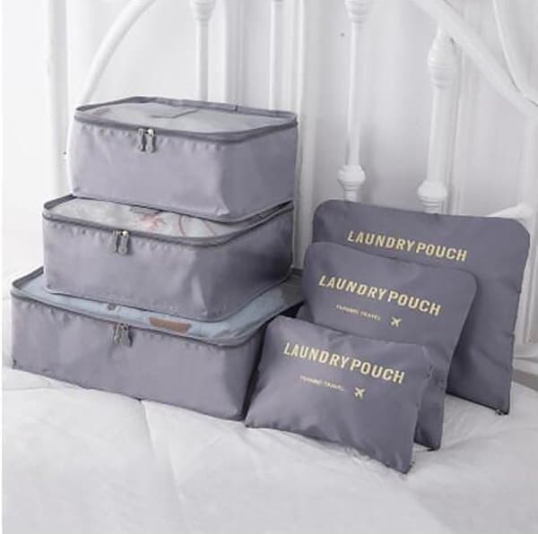Koffertinnsatser (6-pakning) - Bag in Bag