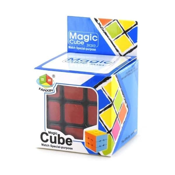 Rubiks Cube / Cube - 6 cm multicolor