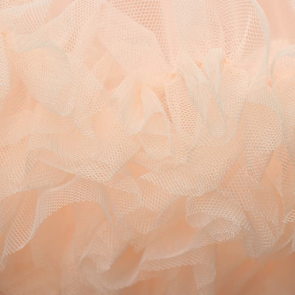 Dame Tutu Skjorte i Chiffon med Elastisk Talje - Prinsesse Ballet Dans Multi-Lag Hvid+Pink White+Pink