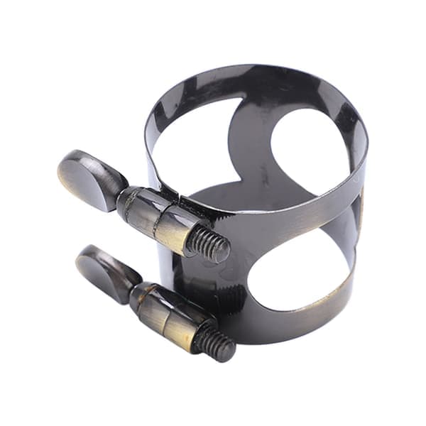 Saksofonligatur Munnstykke Brakett Saksofon Metallklips Musikkinstrument Tilbehør Tenor Antikk Bronse