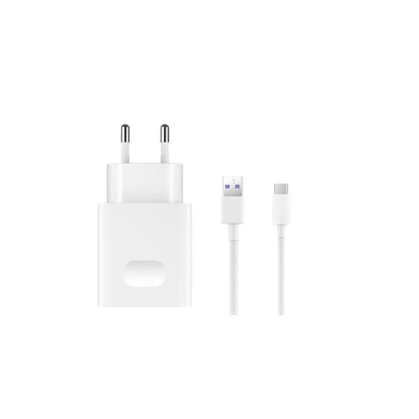 Vegg lader - HUAWEI - AP81 - 5A - Hvit - USB Type-C[DB] Blå, Hvit, Lilla Blå, Hvit, Lilla