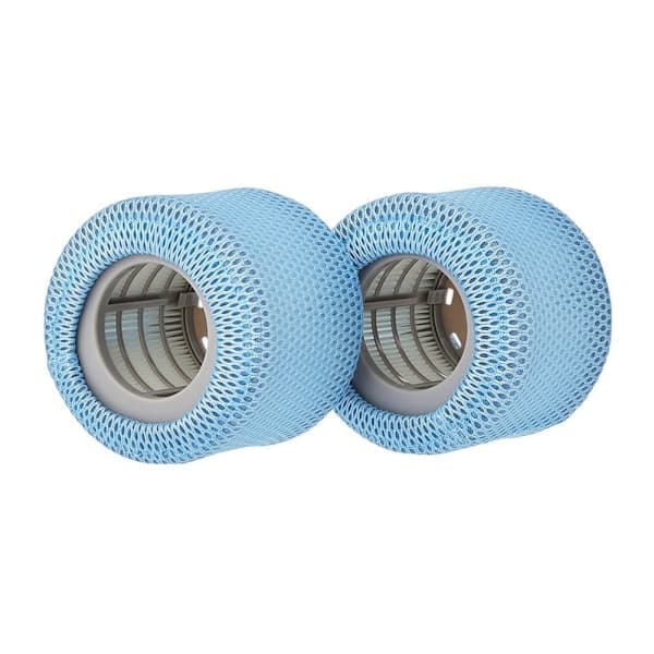 4-pack säkerhetsnät kompatibla med Mspa Spa-filter, endast nät C-maskpåse