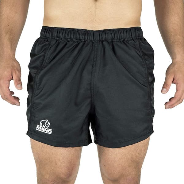 Rhino Auckland Rugby Shorts L Sort Sort L Black L