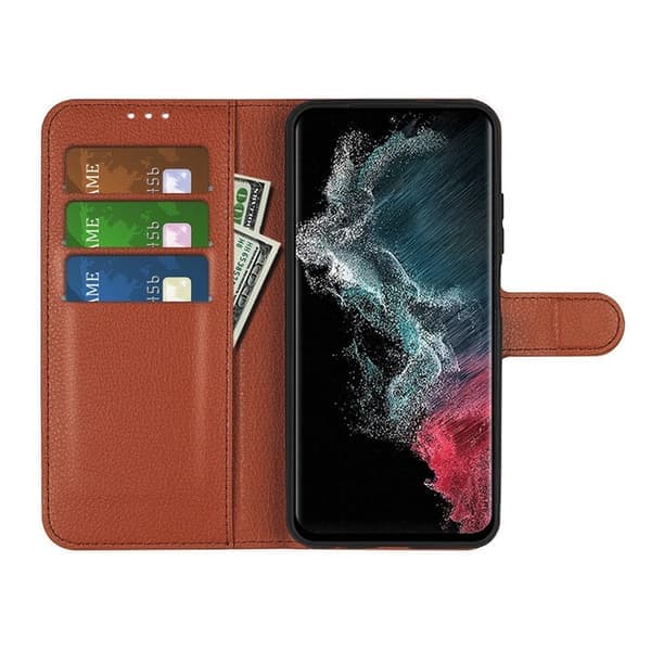 OnePlus Nord 2T Lommebokveske med Stativ - Brun