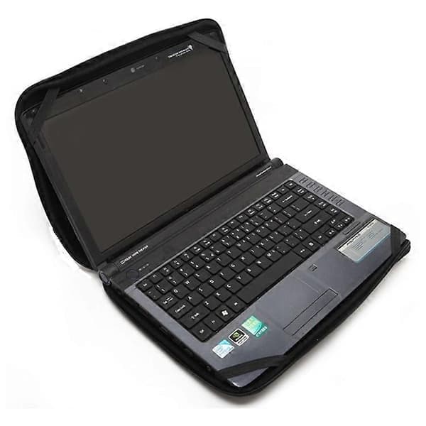 A03 13 tommer neopren laptop sleeve, notebook bæretaske, tablet portfolio sort Black