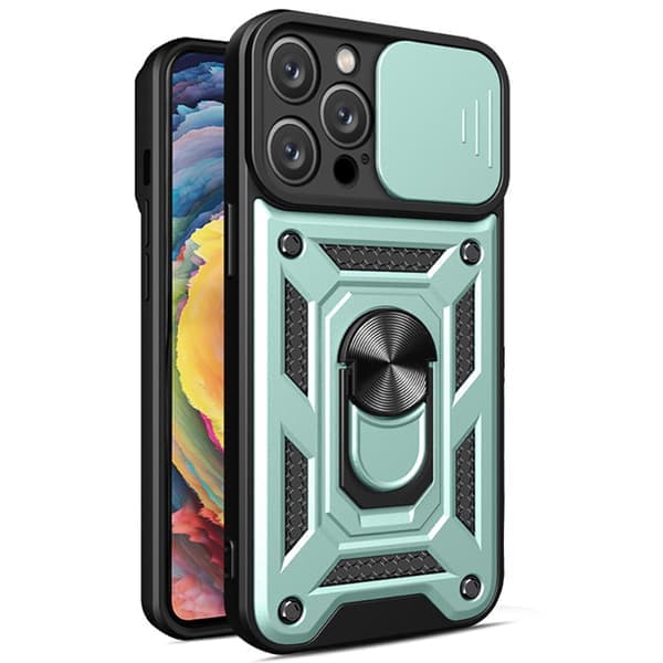 iPhone 15 Pro Max Armor Case Kombinert Stil og Holdbarhet Rosegull Roséguld