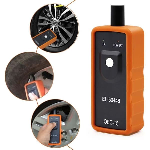 EL-50448 TPMS Nulstillingsværktøj, Automatisk Dæktrykssensor Genindlæringsværktøj til GM-køretøjer