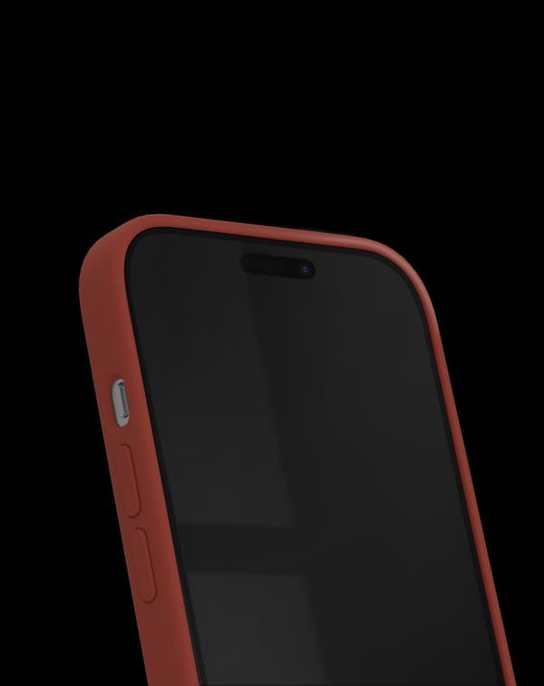 Silikondeksel iPhone 15 Plus Mørk Amberbrun