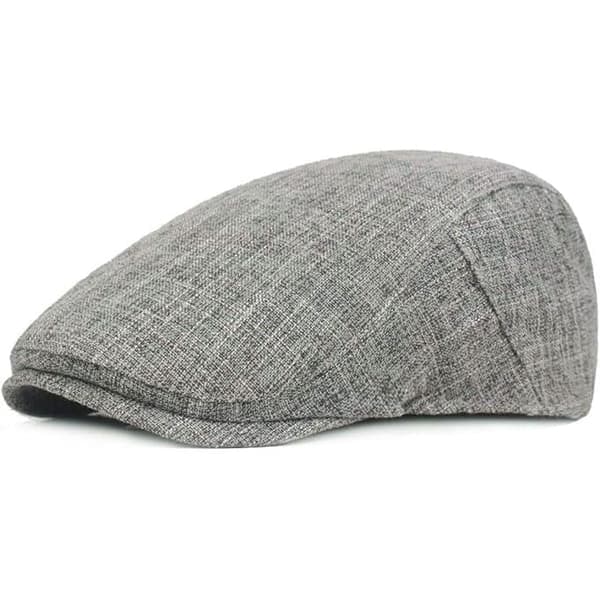 Vintage Pure Hemp Cap til mænd (grå)