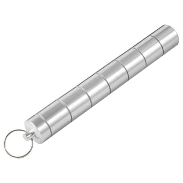 Pilleboks - 7 dager - Aluminium Sølv