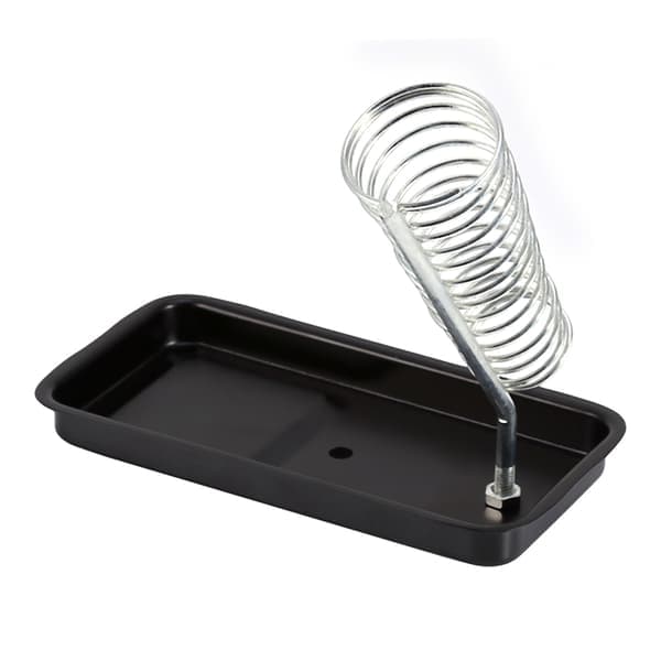 Loddeboltstativ i rustfritt stål med metallbase, perfekt for DIY-bruk hjemme