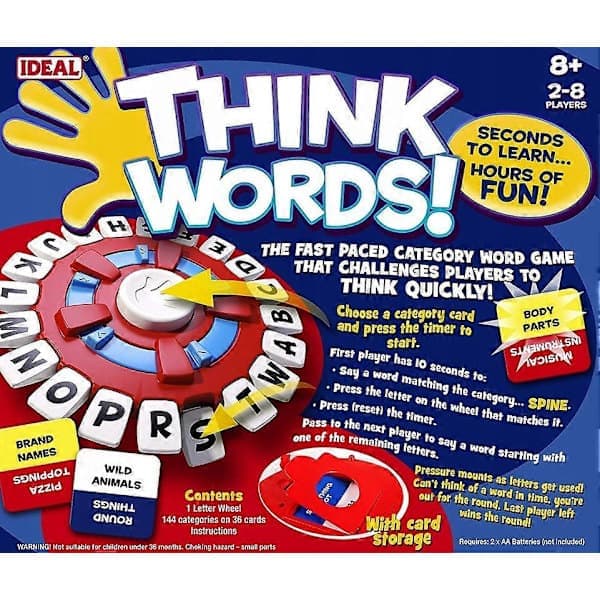 Think Words brettspill Ideal