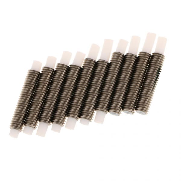 10 stk 3d v6 fjernkontroll rustfritt stål hotend halsmatingsrør 30mm