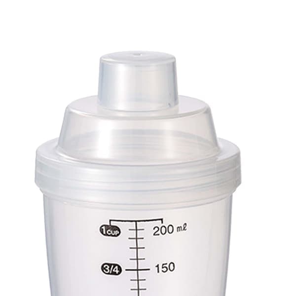 200 ml proteinshakerflaske til proteinshakes, lille multifunktionel drikkeblander