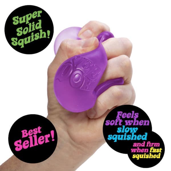 Needoh Nice Cube Stressbold & Tænkelegetøj Blå Pink pink