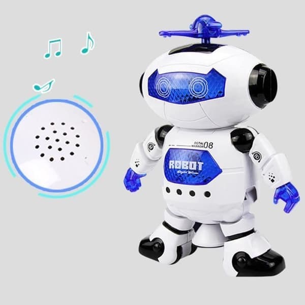 Syngende og dansende robotleker for gutter og småbarn, 3-6 år, jule- og bursdagsgave