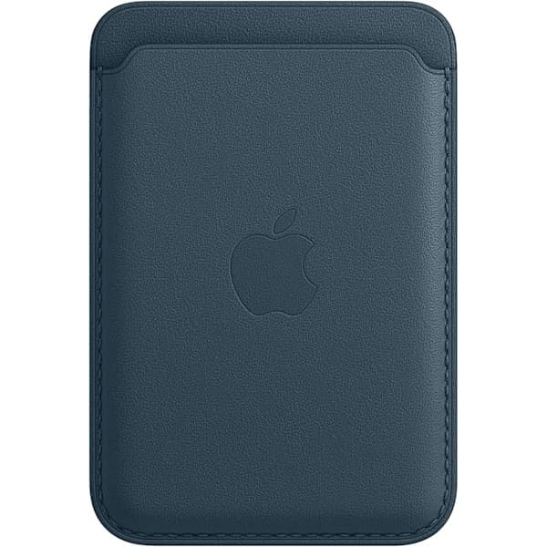 Apple iPhone FineWoven-lompakko MagSafella, sininen blue