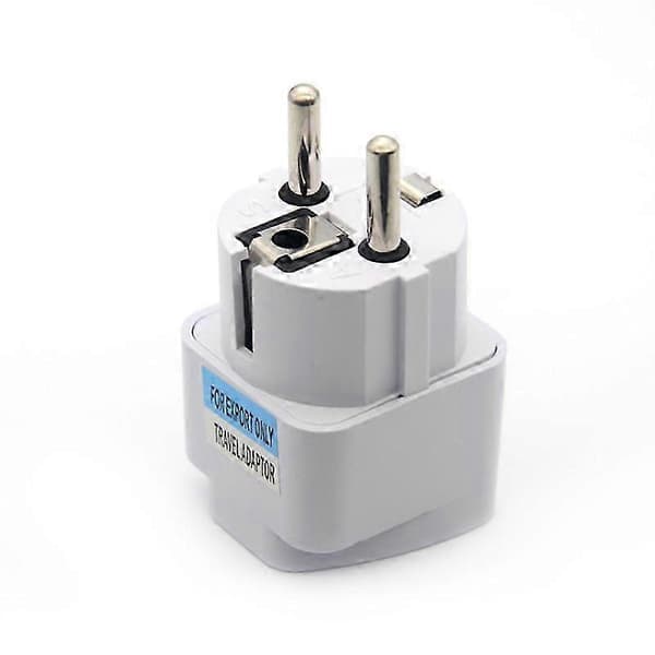 5X EU-pluggadapter DE til EU-pluggadapter 10A 250V Universal reiseadapter EU-kontakt