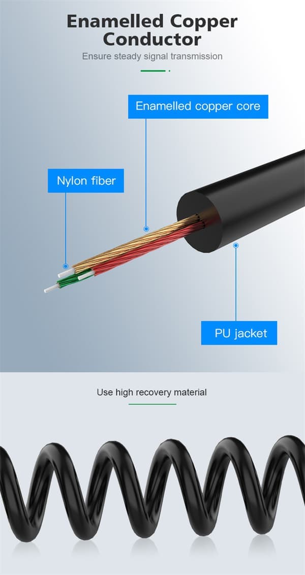 1m Töbjar 3.5mm AUX USB-C-äänikaapeli kuulokekaapeli Type-C musta