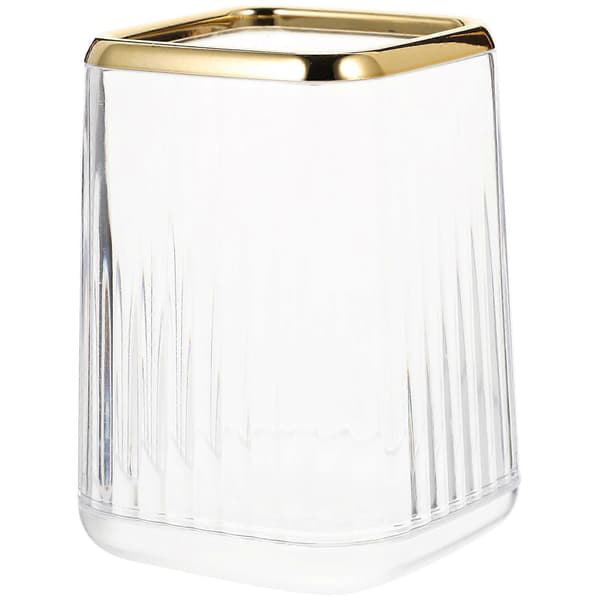 Makeupbørsteholder Organizer til opbevaring Hvid Klar Makeupbørsteholder Penkop Organizer