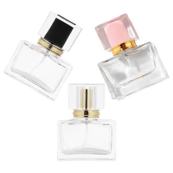 3 klare parfymeflasker, reisesprayflasker, 30 ml tomme parfymeflasker