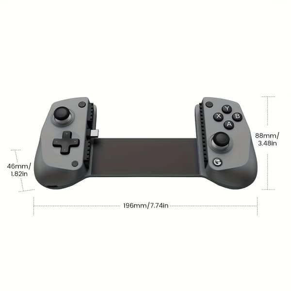 GameSir X5 Lite Game Controller, kablet stræk-gamepad til iOS 15+, Android, HarmonyOS telefon og tablet