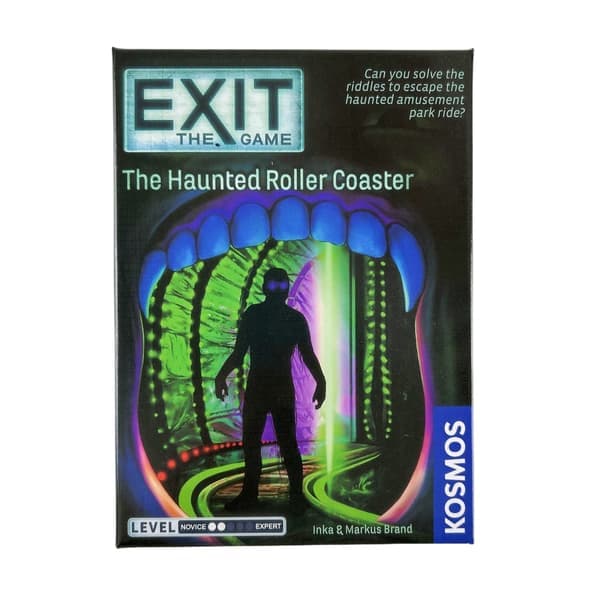 Exit-korttipeli Hylätty mökki Kummitusrata Kuollut mies Orient Expressissä Arvoitusten talo Lautapeli DL08E-Exit-Haunted DL08E-Exit-Haunted