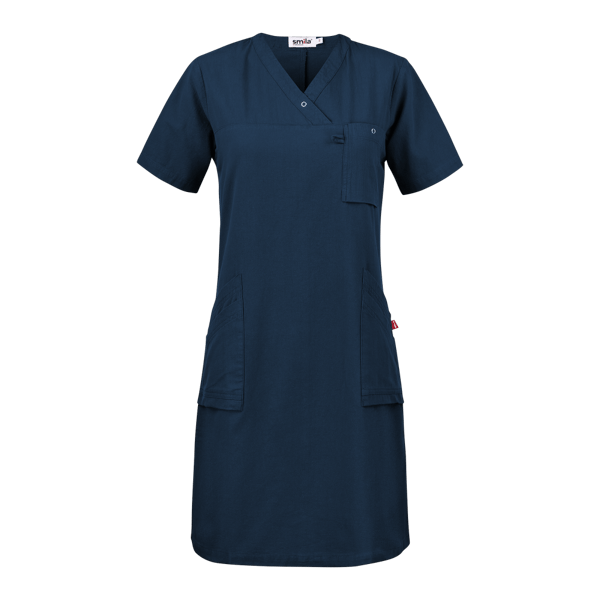 Cajsa Kjole m Navy Dame