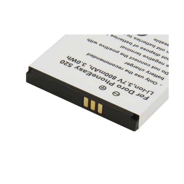 Erstatningsbatteri for Doro PhoneEasy 520 til 632 3.7V 800mAh Li-ion