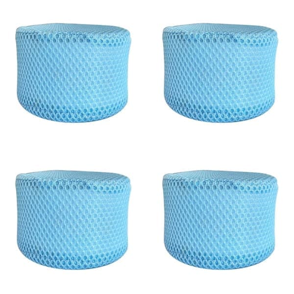 4-pack säkerhetsnät kompatibla med Mspa Spa-filter, endast nät C-maskpåse