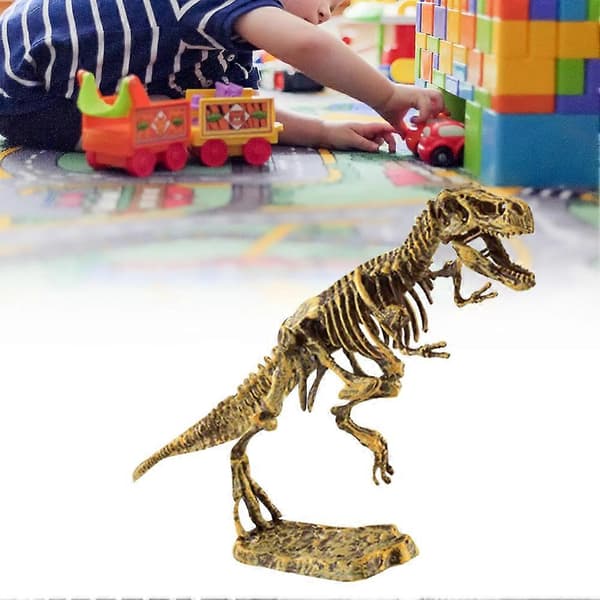 Dinosaur Skelet Knogler Model Legetøj Børn Læring Pædagogisk Legetøj
