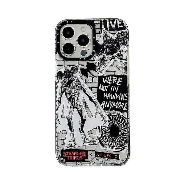 Stranger Things Mobiltelefoncover til Apple iPhone Xr 11 12 13 (D, iPhone 12)