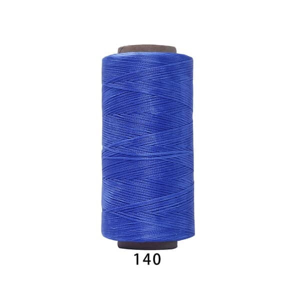0,8 mm platt vaxad polyestertråd 260 m spole, DIY smyckespärlor handsömnadssnöre