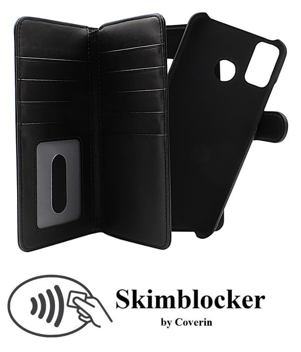 Skimblocker XL Magnetpung Huawei Honor 9X Lite (Sort)