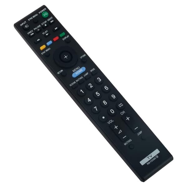 Fjernkontrollerstatning for RM-YD080 for Sony TV Svart