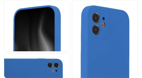 Soft Touch Mag-deksel til iPhone 12 kobolt