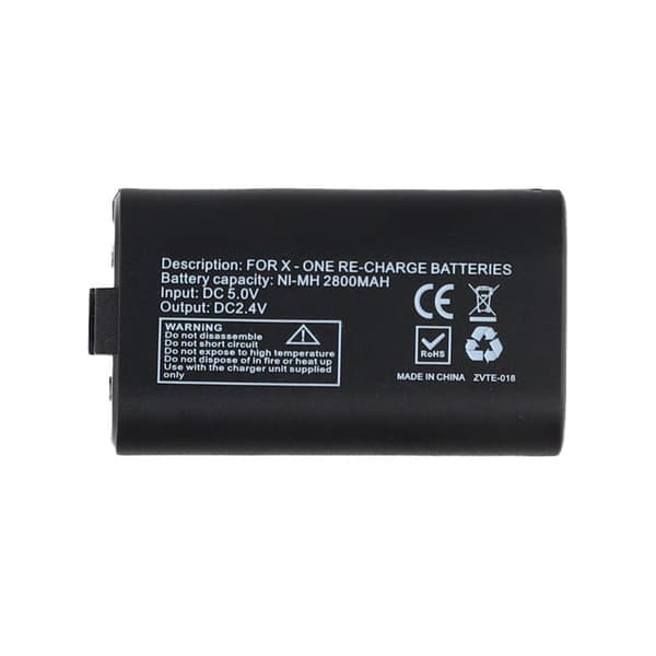 Batteri til Xbox One / Series S / Series X 2.4V 2800mAh Sort