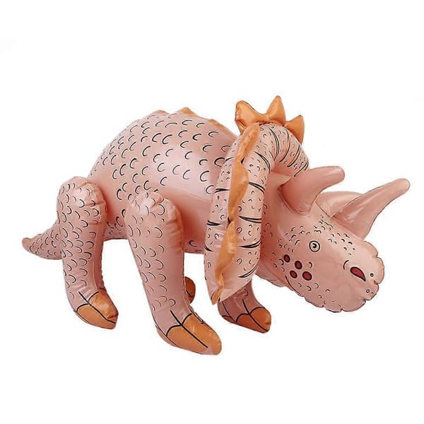 Børnelegetøj Dinosaur Oppustelig Dinosaur Oppusteligt Dyr Triceratops Legetøj til Fest