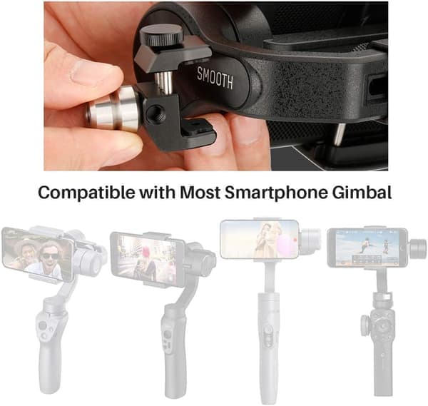Docooler Universal Gimbal Motvekt Stabilisator for DJI Osmo Mobile 2 / Zhiyun Smooth 4 / Smooth Q / Feiyu Vimble 2 / Evo