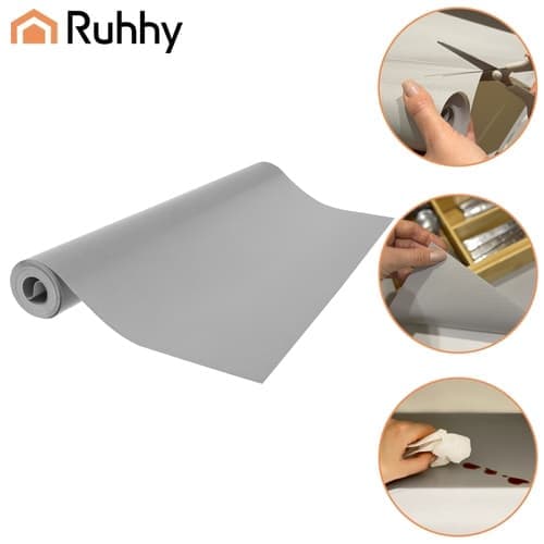 Liukumaton laatikkomatto - 500x50cm harmaa - 1 kpl Grå - 1-Pack