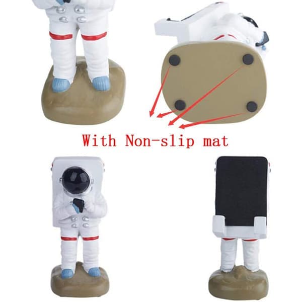 Astronauttipuhelinpidike pöytämatkapuhelinjalusta tablettien puhelinpidike
