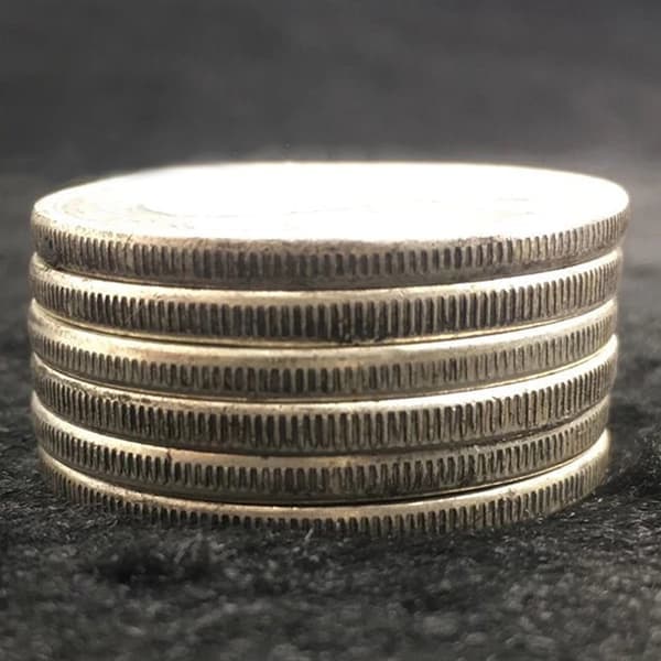 2 STK Antikk Feng Shui Doble Drager Perle Lykkemynter Samleobjekt