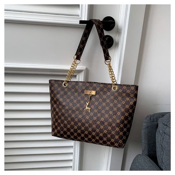 Skuldervesker Handlenett BRUN brun brown