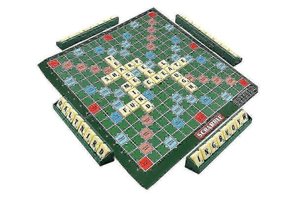 Scrabble Brädspel Ordspel Rolig Familj