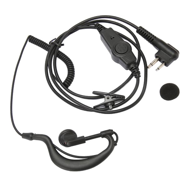 Motorola 318 G-formad öronsnäcka Anti-brus Intercom Headset