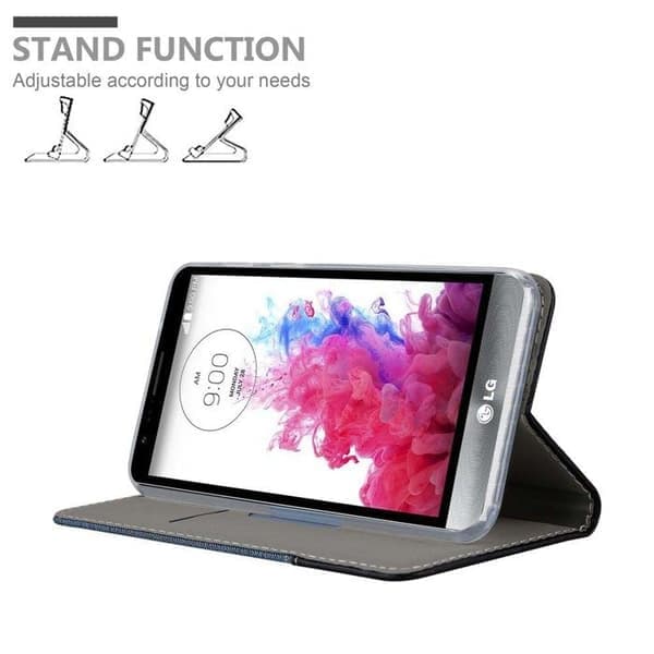 Etui til LG STYLUS 3 i BLÅ SVART Etui Støtsikker beskyttelse Blå
